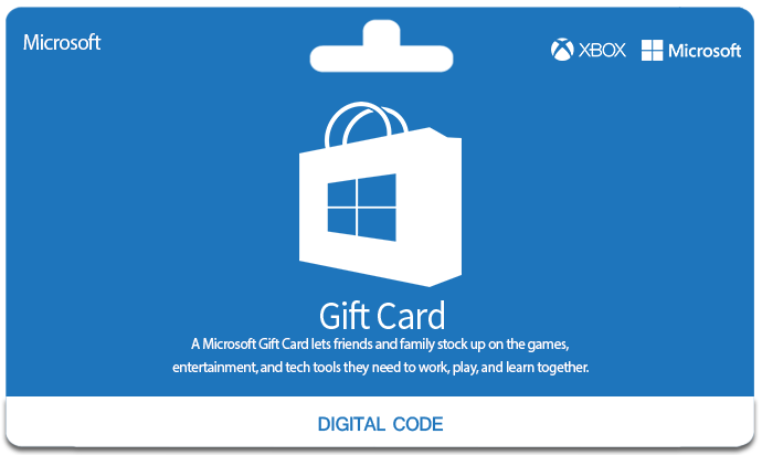 گیفت کارت مایکروسافت استور / Microsoft Store Gift Card
