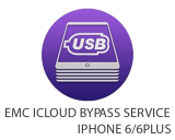 EMC Tool iCloud Bypass MEID/GSM iPhone 6/6Plus