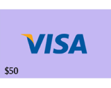 Visa Gift 50$