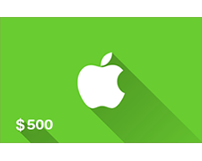 iTunes US Gift Card 500$