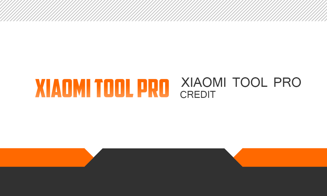 معرفی و خرید کردیت برای ابزار Xiaomi Pro Tool