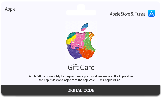 گیفت کارت آیتونز اپل / Apple itunes Gift Card