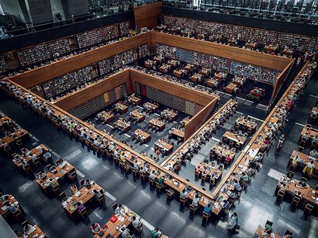 تصاویری از زیباترین کتابخانه‌های جهان