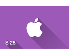 iTunes US Gift Card 25$