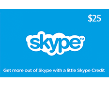 Skype Gift 25$